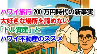 ハワイ旅行200万円時代の新事実｜大好きな場所を諦めない「ドル資産」とハワイ不動産のススメ